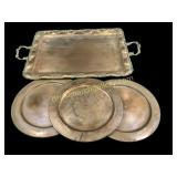 Copper Tray, Plates
