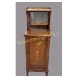 Inlaid Edwardian Mahogany Stand
