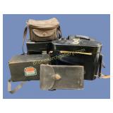 Vintage Camera Accessory Bags