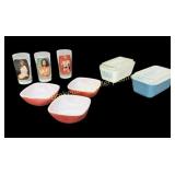 Pyrex and Pin Up Glasses