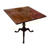 Mahogany Tilt Top Table