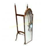 Wooden Cheval Floor Mirror