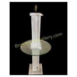 Vintage Lucite and Floor Lamp