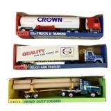 Ertl Die-Cast Truck and Trailer Set