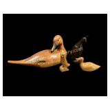 Duck Decoy and Carved Animals