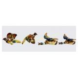 Duck and Pheasant Wall Pockets