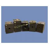 Five Older Box Cameras
