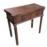 Mahogany Console Table with Drawer