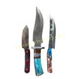 Custom Handcrafted Fixed Blade Knife Collection