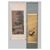2 Asian Scroll Paintings