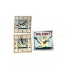 Big Shot Shells Metal Clock Faces and Sign