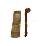 Hand-Carved Chinese Washing Paddle and Native Amer