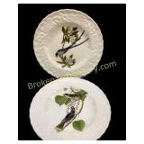 Two Alfred Meakin Bird Plates
