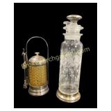 Victoria Castor, Etched Cocktail Shaker