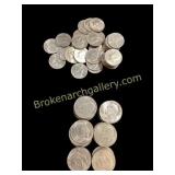 Kennedy Halves, Eisenhower Dollars