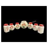 Fire King Vitrock Range Set