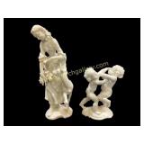 Two Hutschenreuther Porcelain Figures