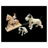 Three Decorative Figurines