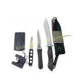 Trio Knives with Boxes