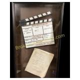 Framed Clapperboard and Script, Myrtle Beach