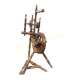 Handcrafted Wooden Spinning Wheel