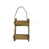 Wooden Double Bucket Yoke with Rope Handle