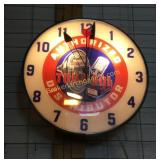 Tung-Sol Autherized Dealer Ad Clock