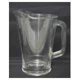 Thick Glass Pitcher Mexico