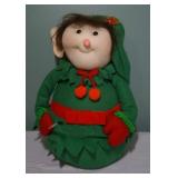 1987 Christmas Elf Doorstop