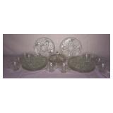 Anchor Hocking "Star & David" Snack Set (10)