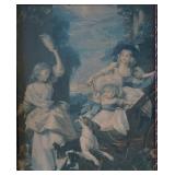 "The Fishing Party" Framed Print