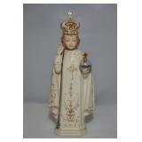 Infant of Prague Jesus Porcelain Statue