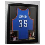 Kevin Durant Autographed Oklahoma City Jersey COA