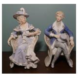 German Porcelain Man & Woman #7771