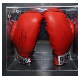 Benard Hopkins & Oscar De La Hoya Signed Gloves