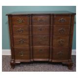 Kindel Mahogany Block Front Chest of Drawers