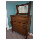 1908 American Empire Dresser