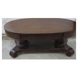 Mahogany Coffee Table Empire Table