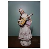 Occupied Japan Woman & Mandolin