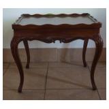 John Widdicomb Parquetry Side Table