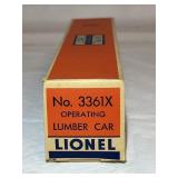 Lionel #3361X Operating Lumber Car BOX ONLY