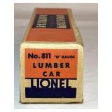 Lionel #811 Lumber Car BOX ONLY
