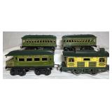Ives Locomotive 3258 & Passenger cars