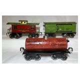 Dorfan Line Tinplate Train Cars