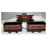 American Flyer Tinplate Train Cars