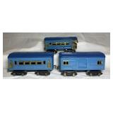 American Flyer Tinplate Passenger Car Set
