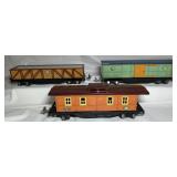 Lionel O Train Cars 1717,1719,1722