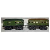 Tinplate Passenger Cars 4 wheel