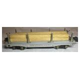 Lionel 811 Flat Car Lumber Load O Gauge