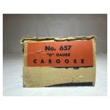 Lionel No. 657 Caboose BOX ONLY